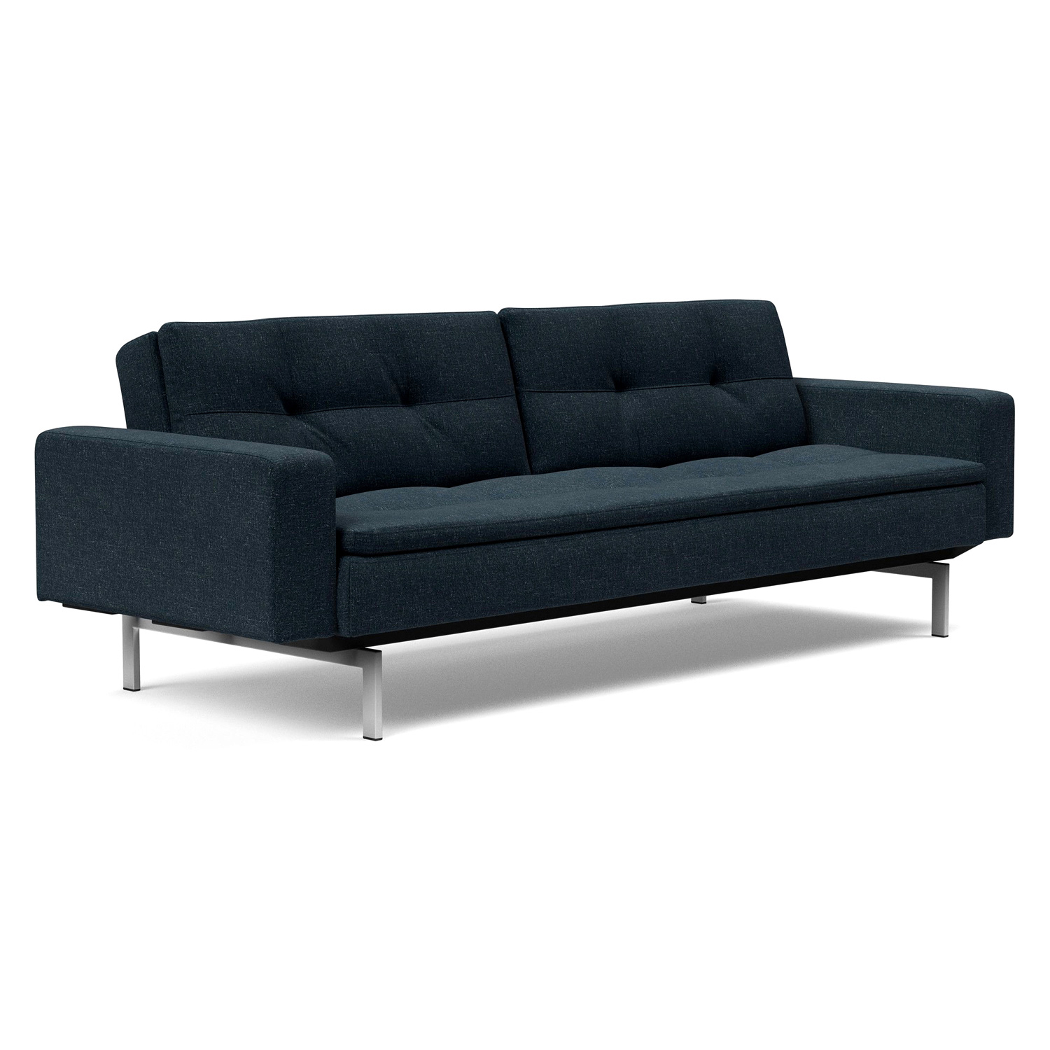 Innovation Living - Dublexo Stainless Steel Sofa Bed with Arms