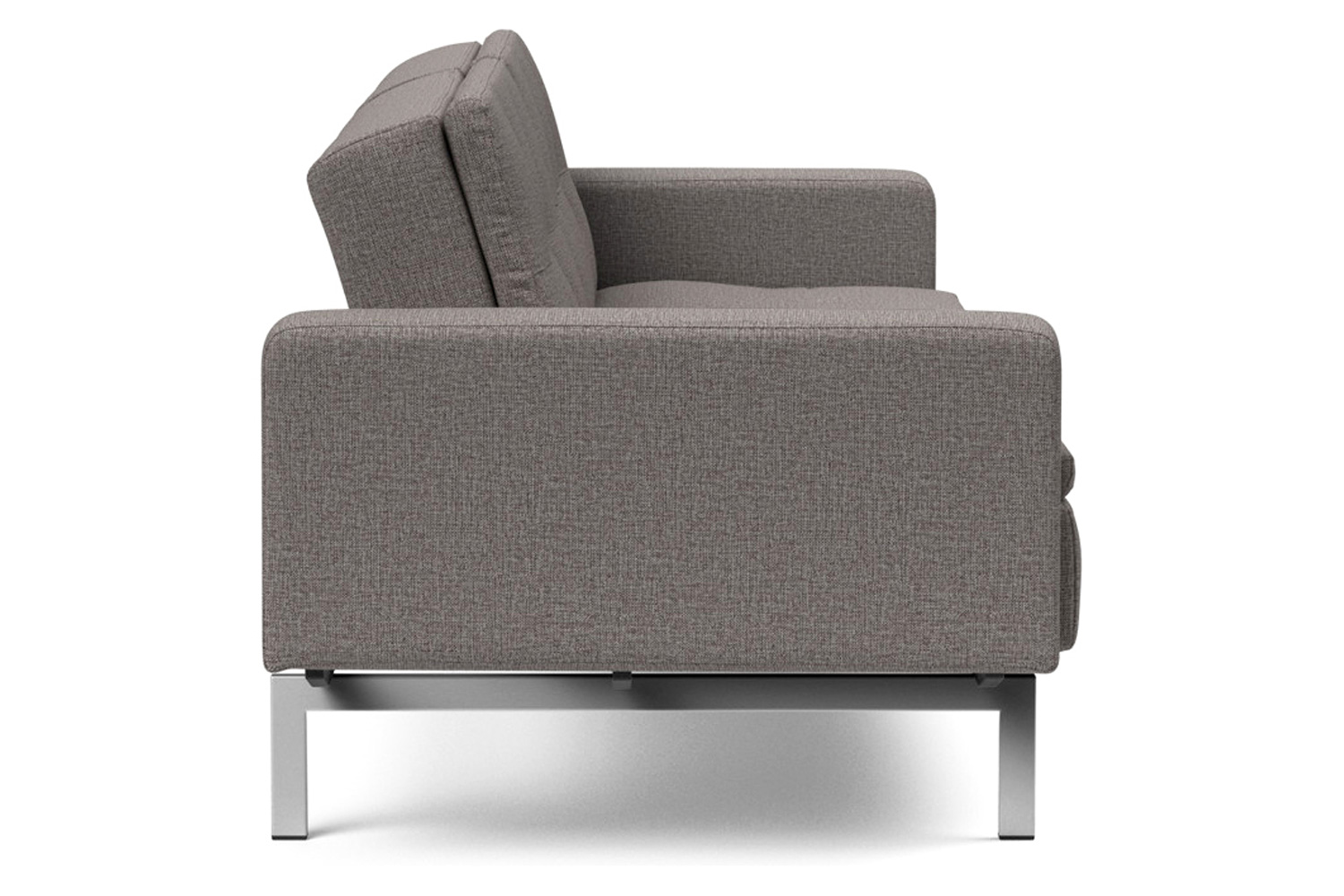 Innovation Living Dublexo Stainless Steel Sofa Bed with Arms - 521 Mixed Dance Gray