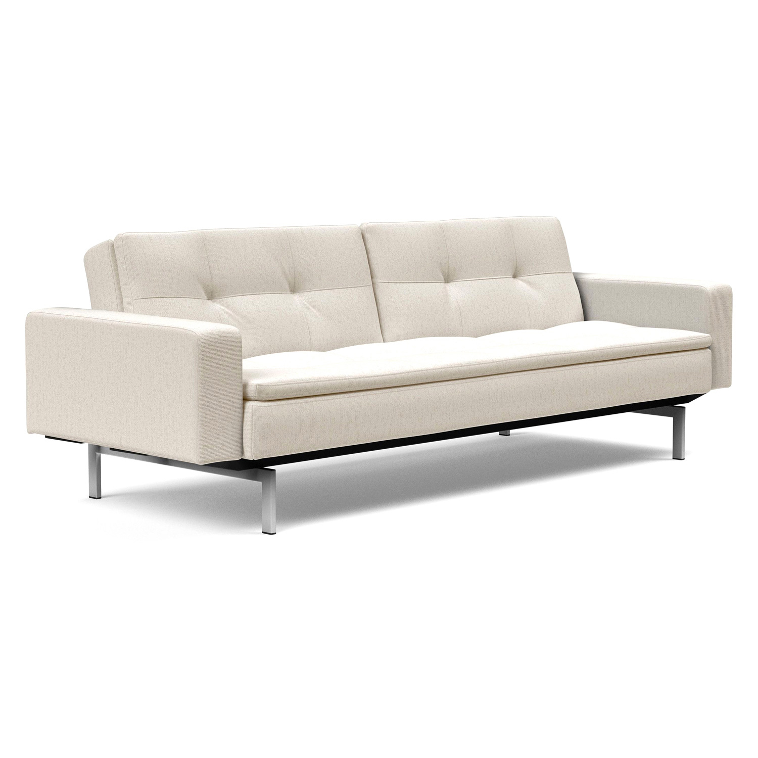 Innovation Living - Dublexo Stainless Steel Sofa Bed with Arms