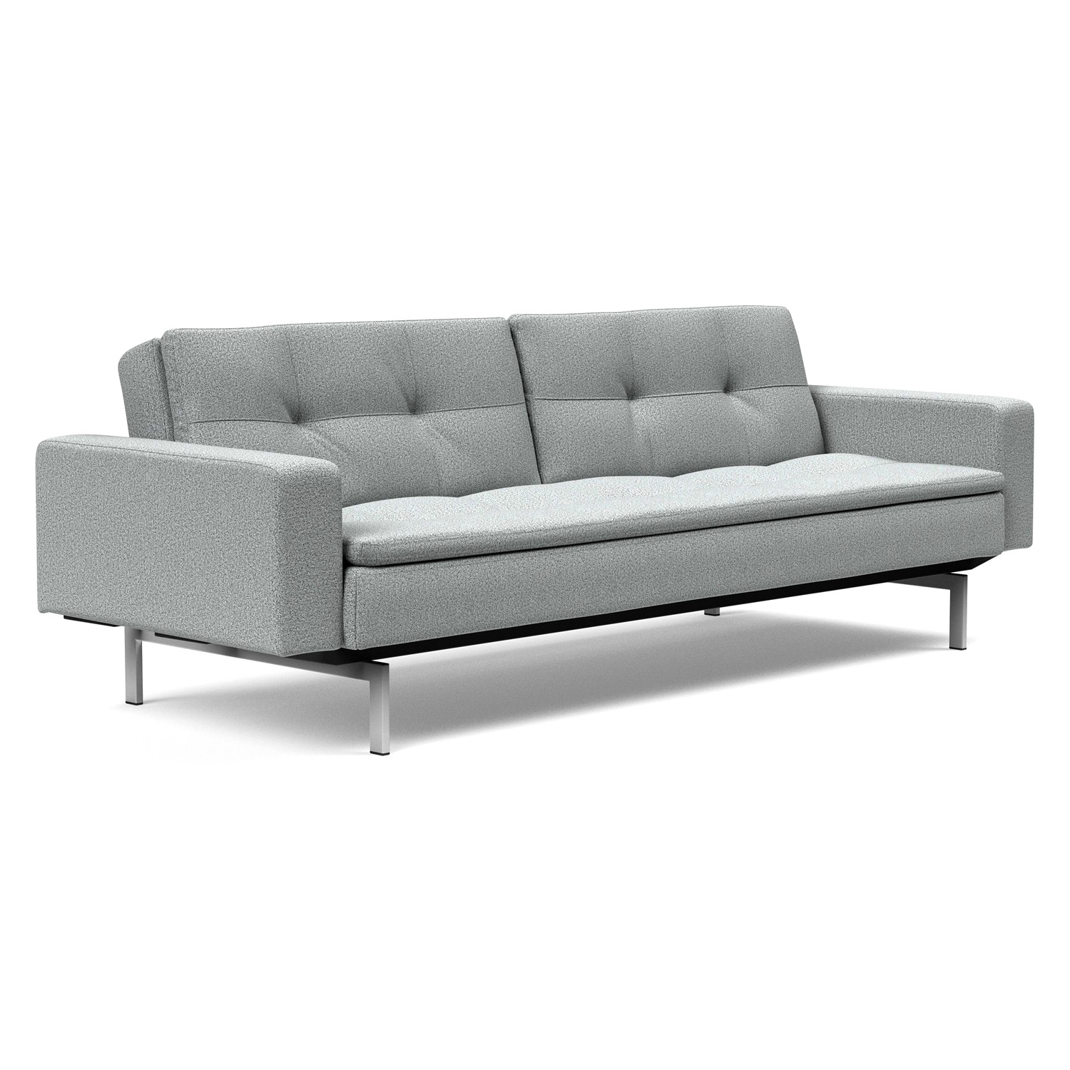 Innovation Living - Dublexo Stainless Steel Sofa Bed with Arms