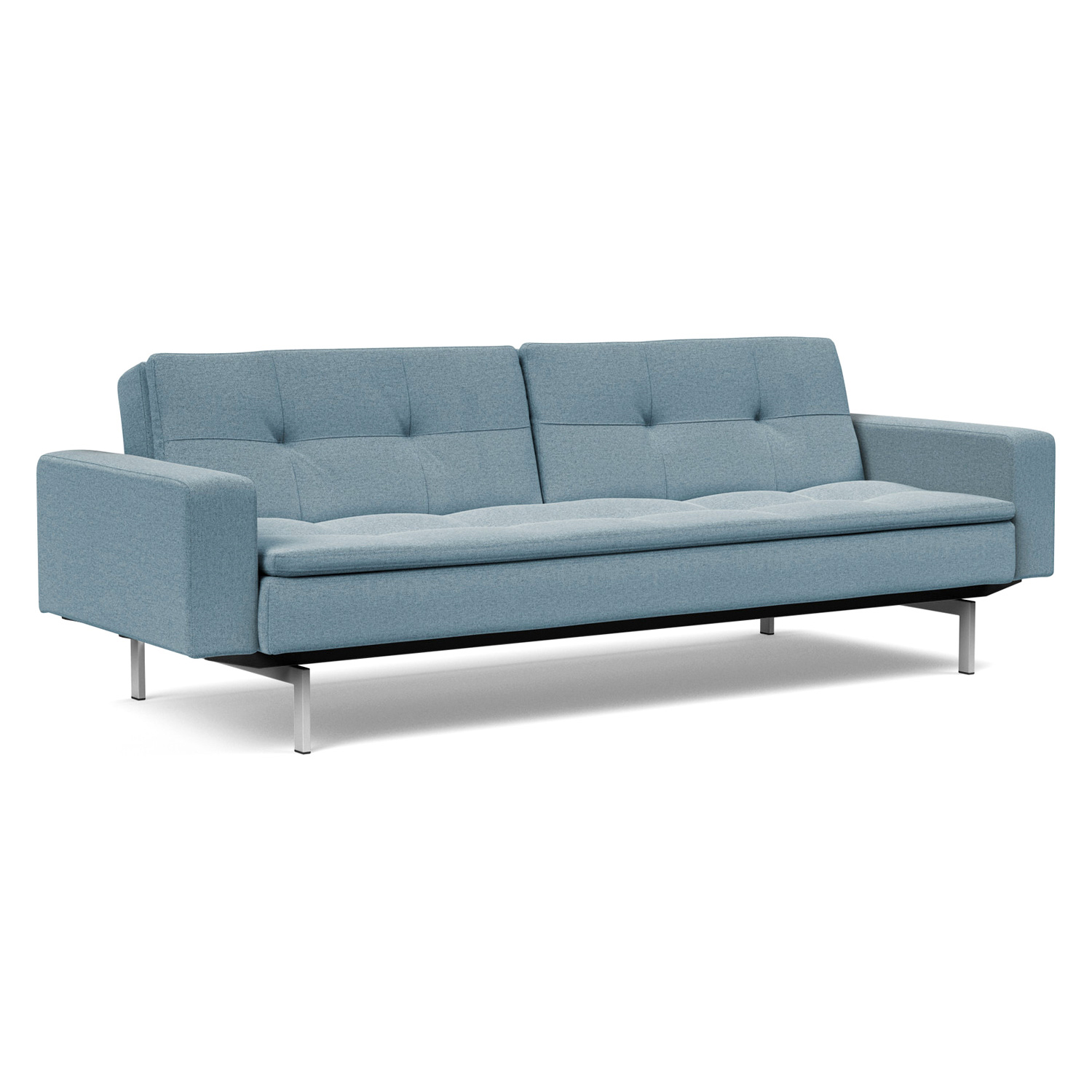 Innovation Living - Dublexo Stainless Steel Sofa Bed with Arms