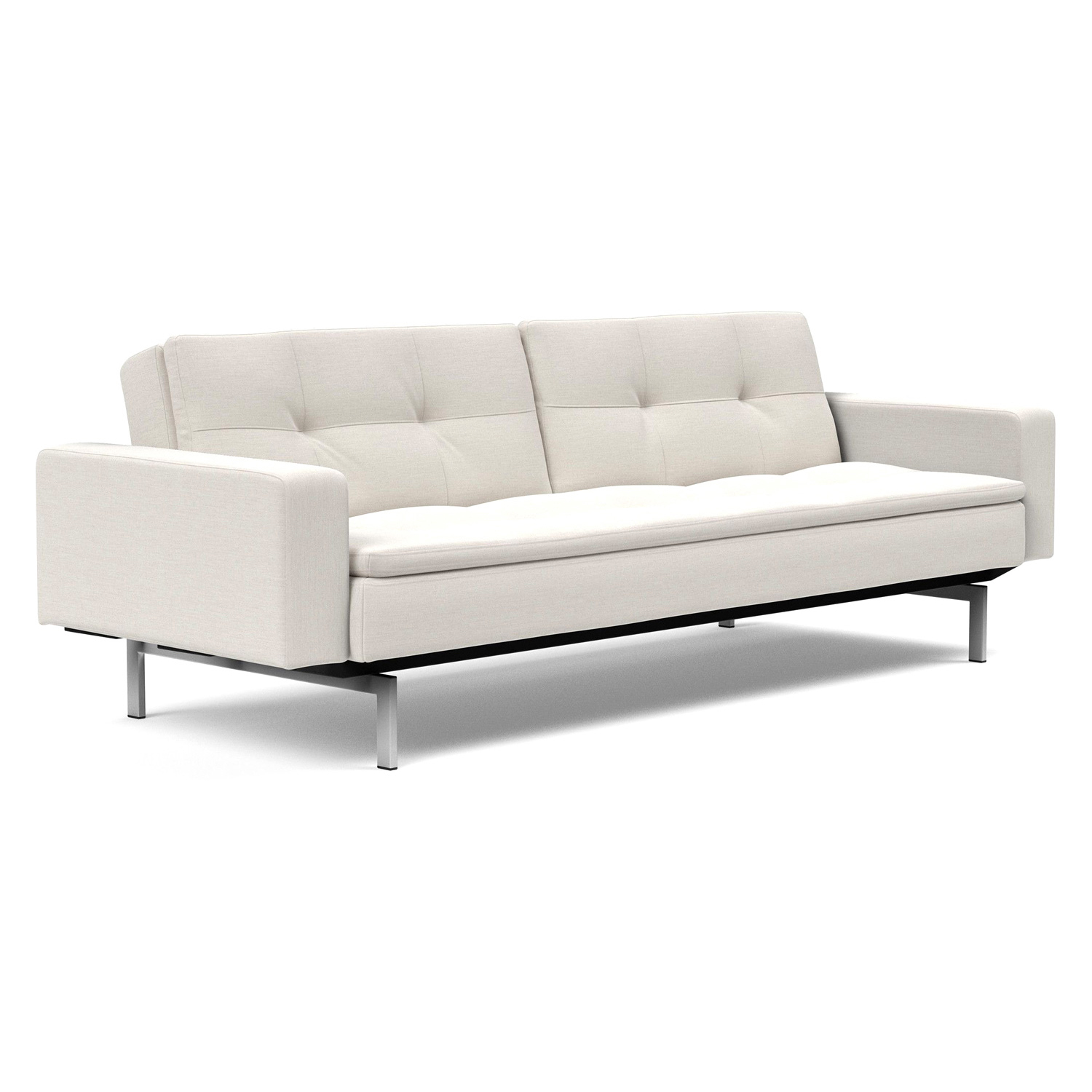 Innovation Living - Dublexo Stainless Steel Sofa Bed with Arms