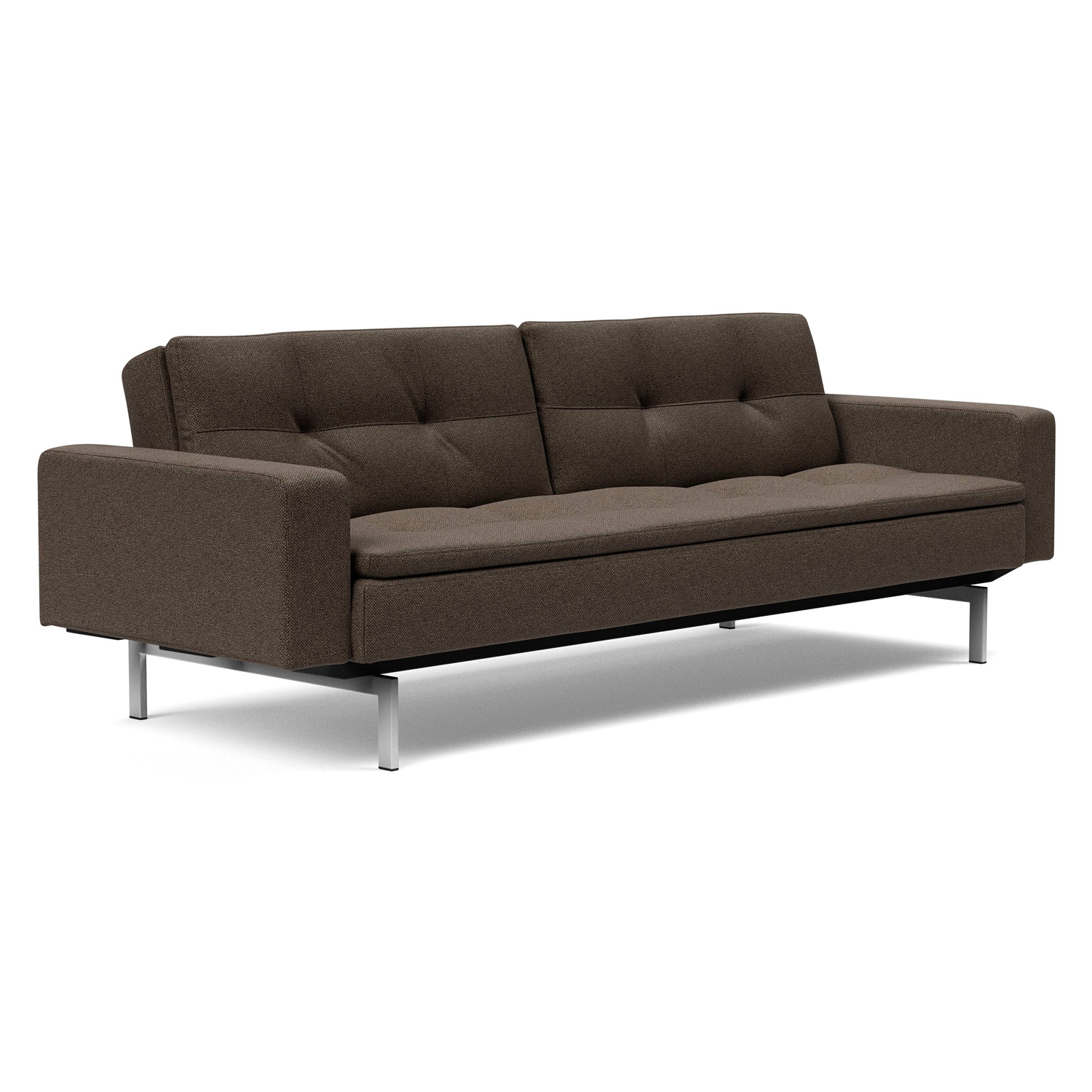 Innovation Living - Dublexo Stainless Steel Sofa Bed with Arms
