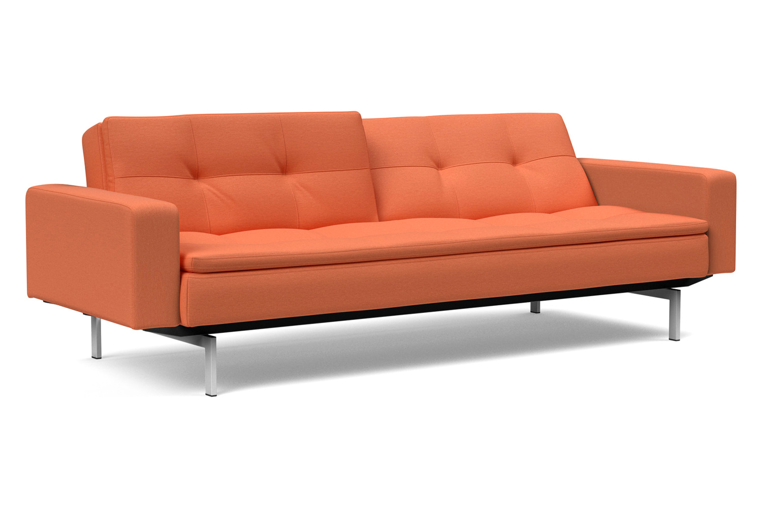 Innovation Living Dublexo Stainless Steel Sofa Bed with Arms - 581 Argus Rust