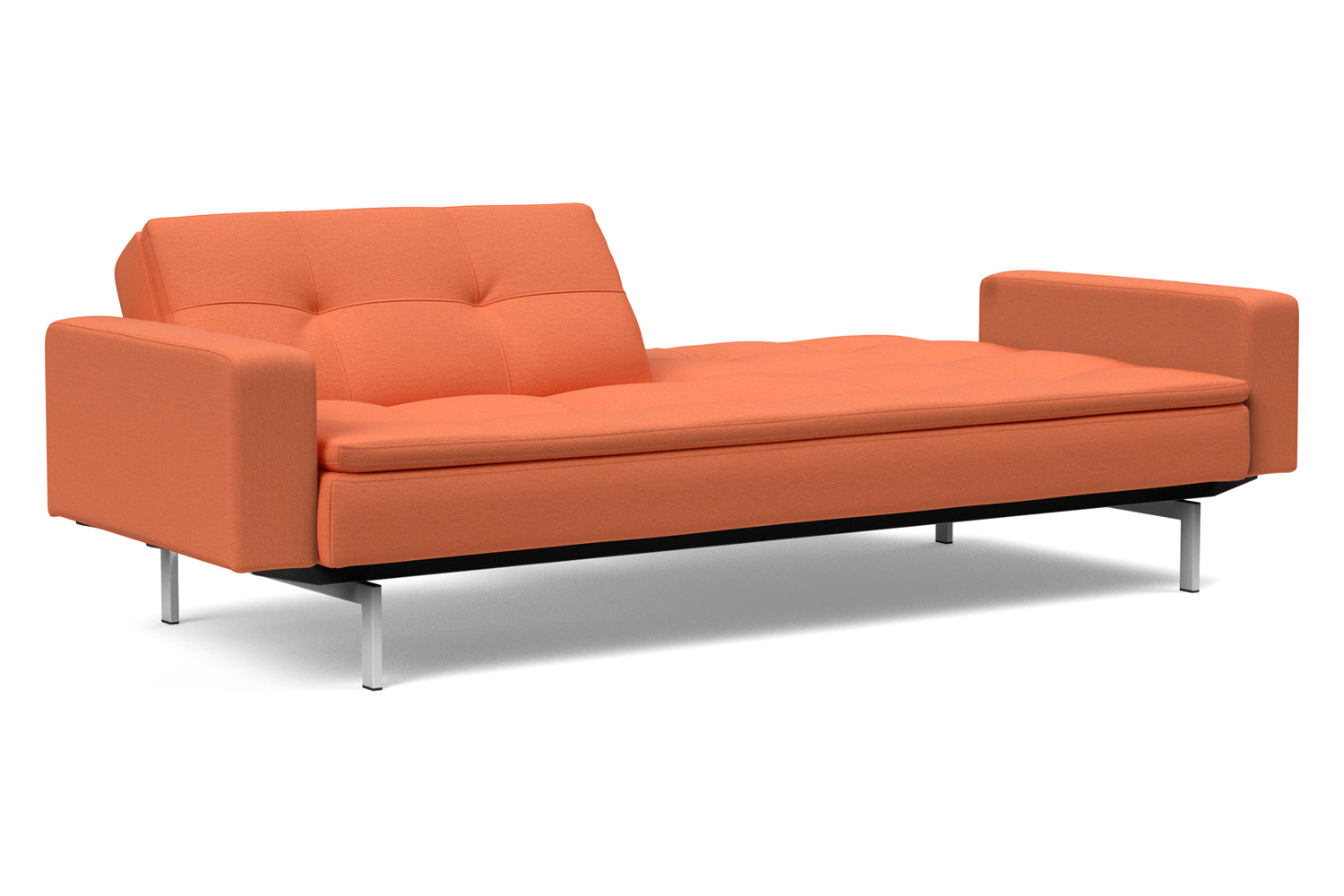 Innovation Living Dublexo Stainless Steel Sofa Bed with Arms - 581 Argus Rust