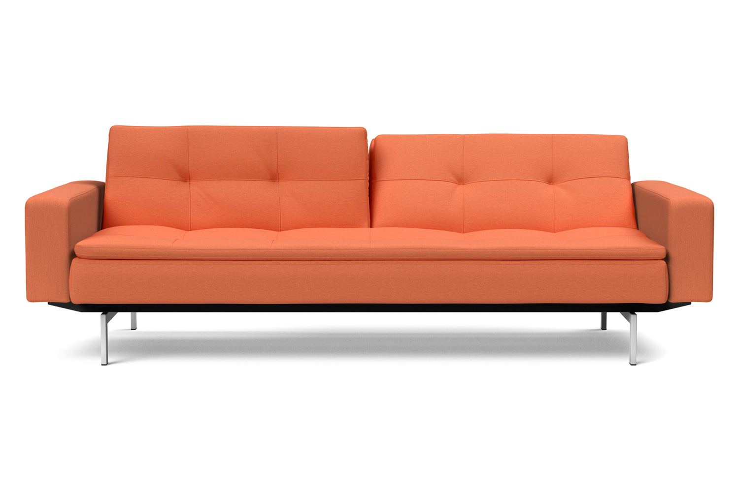 Innovation Living Dublexo Stainless Steel Sofa Bed with Arms - 581 Argus Rust