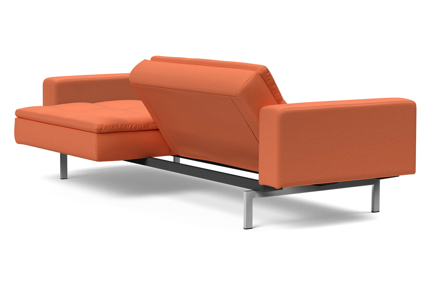 Innovation Living Dublexo Stainless Steel Sofa Bed with Arms - 581 Argus Rust