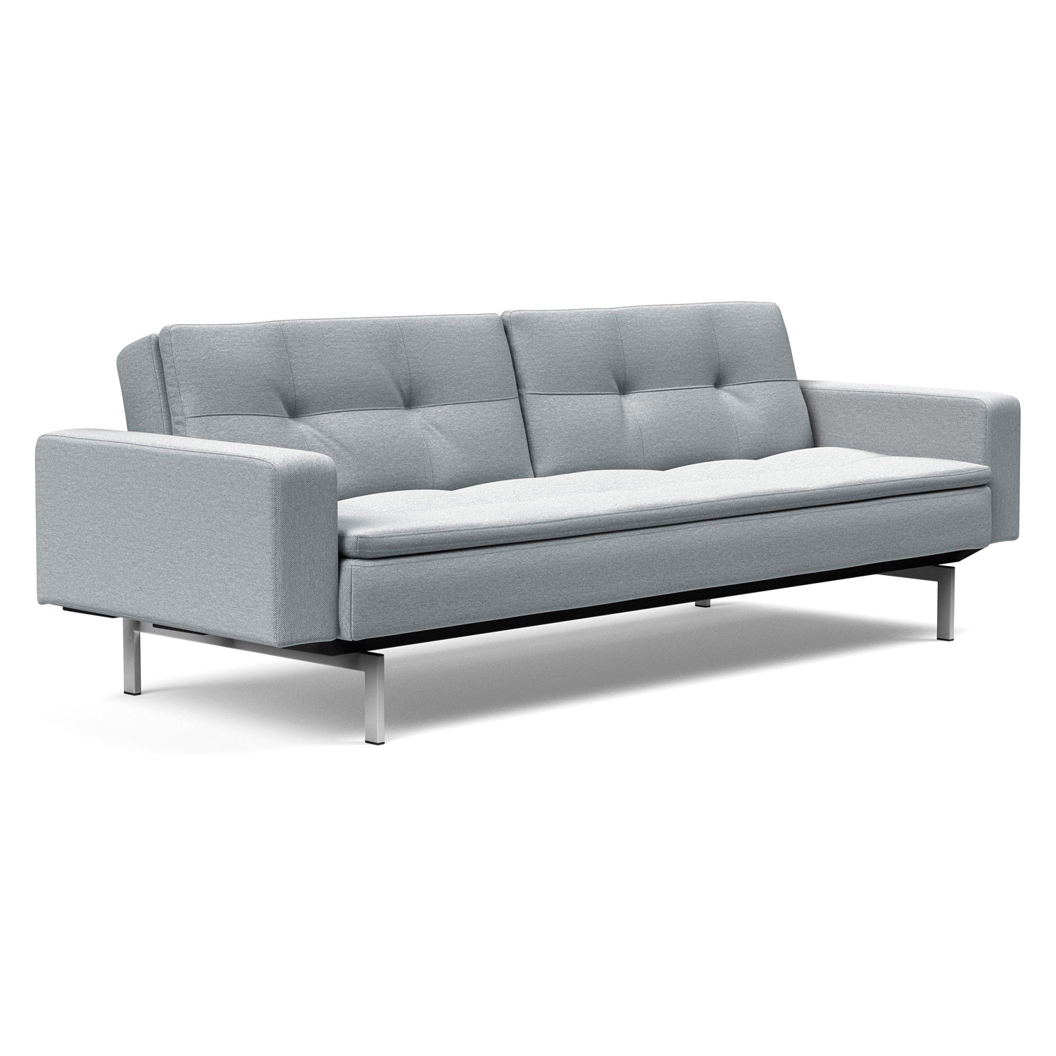 Innovation Living - Dublexo Stainless Steel Sofa Bed with Arms