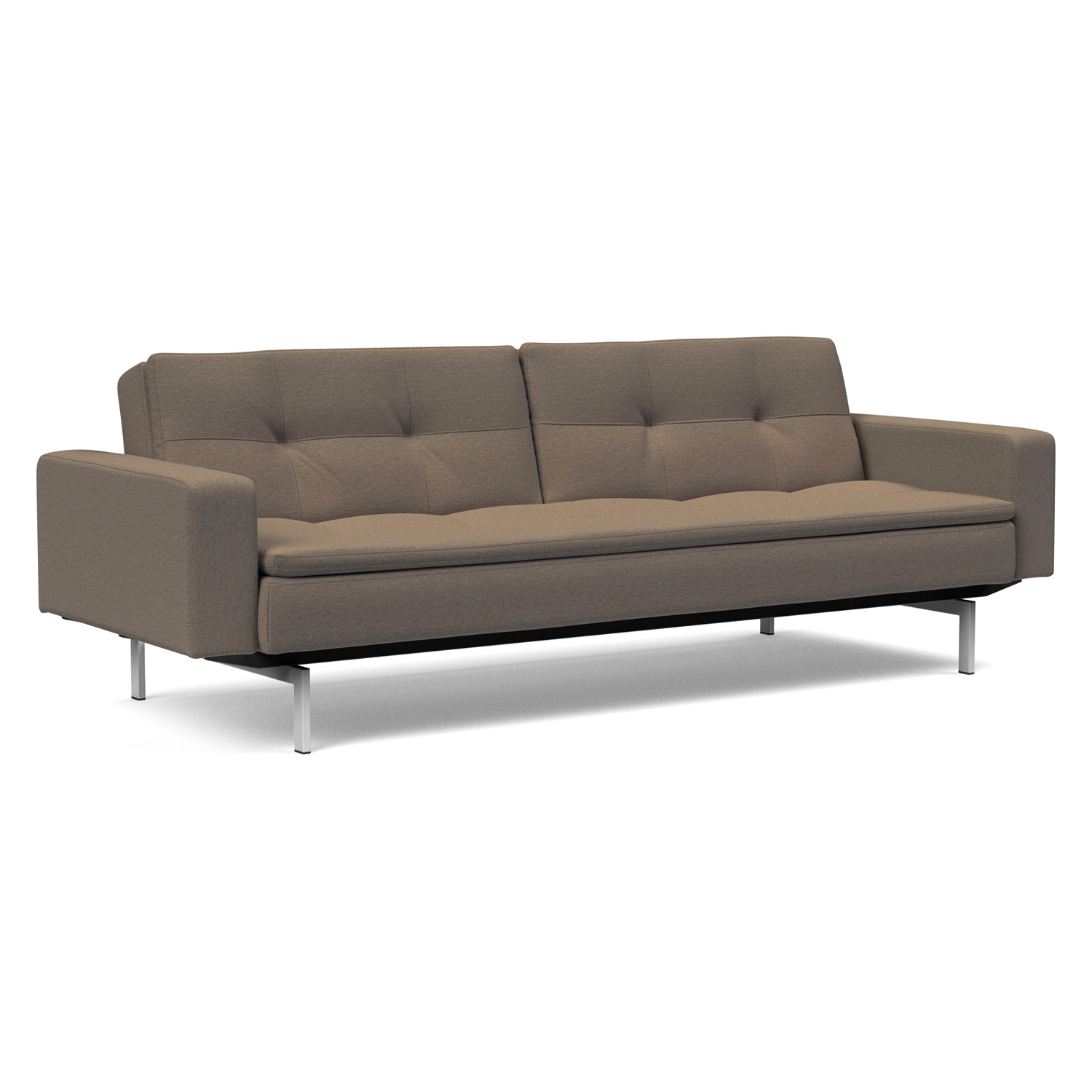 Innovation Living - Dublexo Stainless Steel Sofa Bed with Arms
