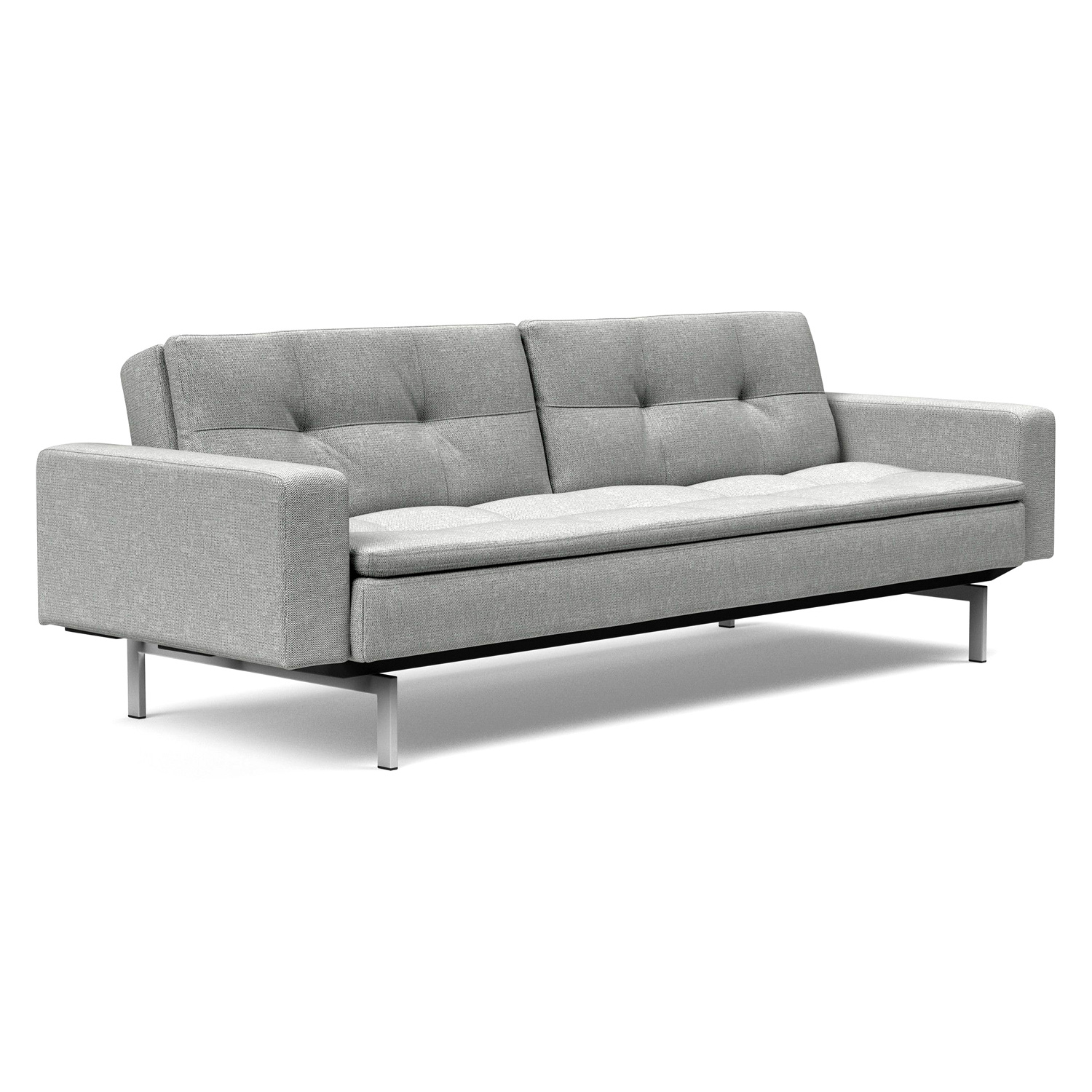 Innovation Living - Dublexo Stainless Steel Sofa Bed with Arms