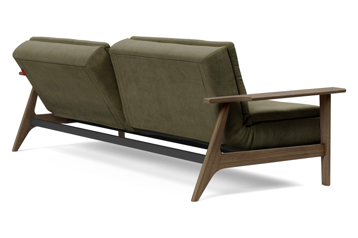 Innovation Living Dublexo Frej Sofa Bed Smoked Oak - 316 Cordufine Pine Green