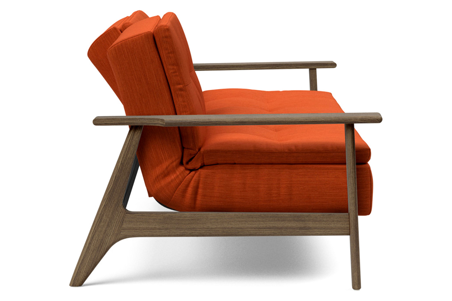 Innovation Living Dublexo Frej Sofa Bed Smoked Oak - 506 Elegance Paprika