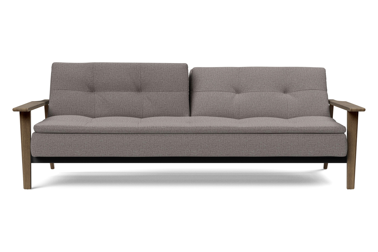 Innovation Living Dublexo Frej Sofa Bed Smoked Oak - 521 Mixed Dance Gray