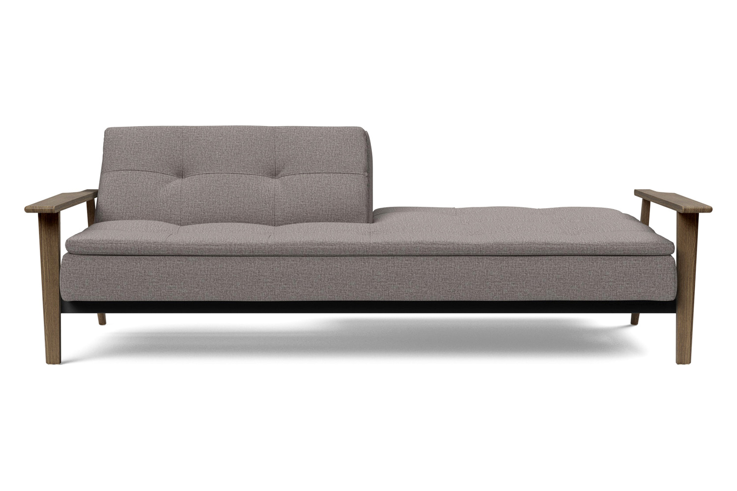 Innovation Living Dublexo Frej Sofa Bed Smoked Oak - 521 Mixed Dance Gray