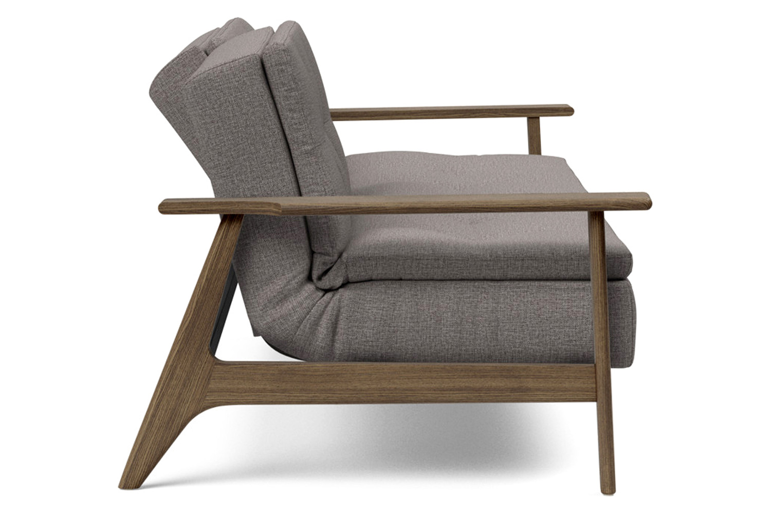 Innovation Living Dublexo Frej Sofa Bed Smoked Oak - 521 Mixed Dance Gray