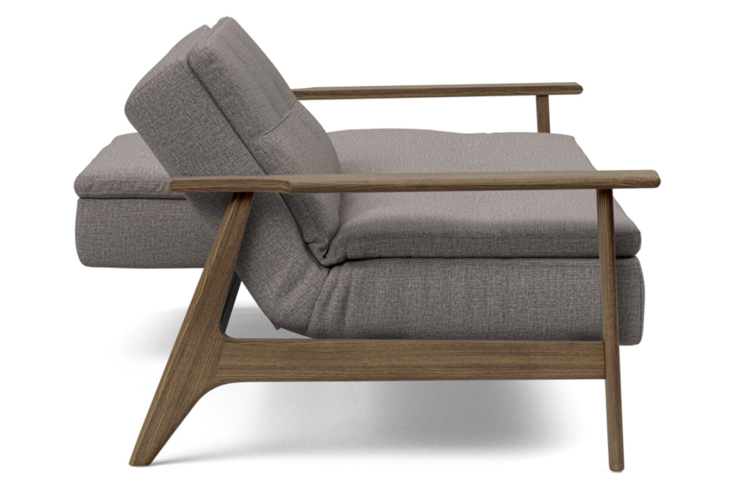 Innovation Living Dublexo Frej Sofa Bed Smoked Oak - 521 Mixed Dance Gray