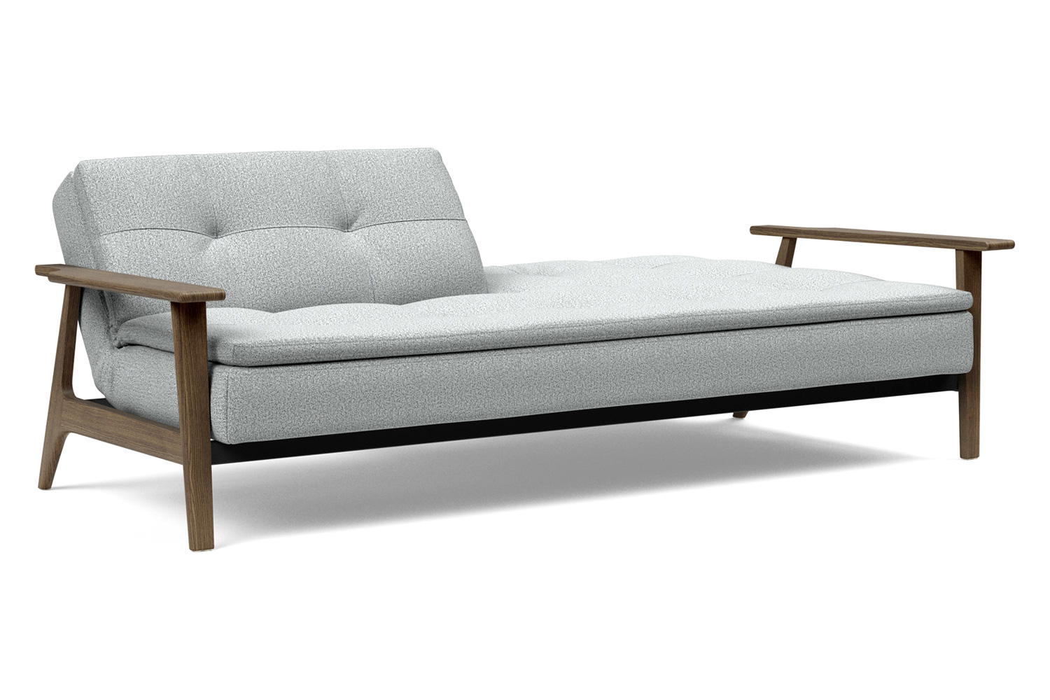 Innovation Living Dublexo Frej Sofa Bed Smoked Oak - 538 Melange Light Gray