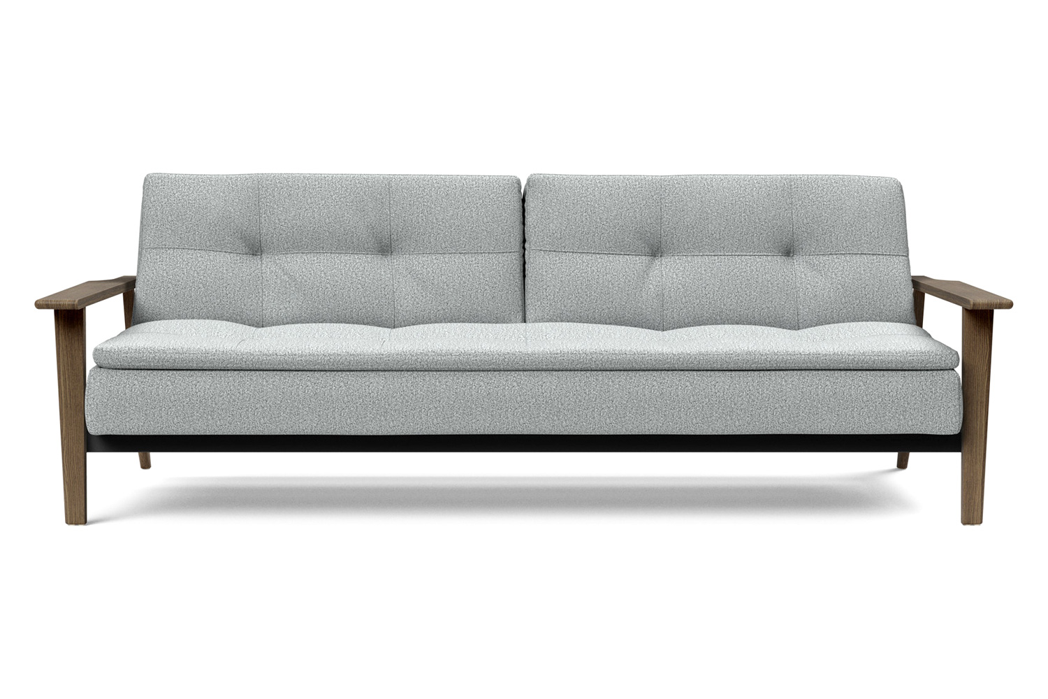 Innovation Living Dublexo Frej Sofa Bed Smoked Oak - 538 Melange Light Gray