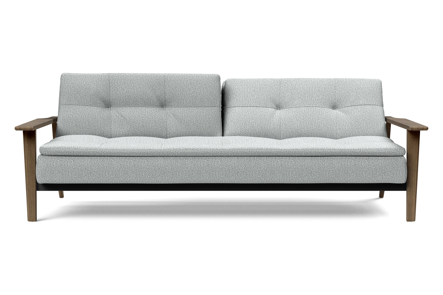 Innovation Living Dublexo Frej Sofa Bed Smoked Oak - 538 Melange Light Gray