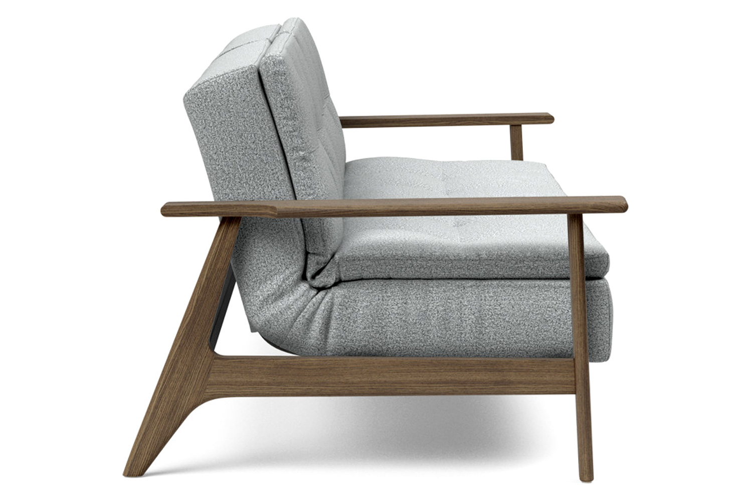 Innovation Living Dublexo Frej Sofa Bed Smoked Oak - 538 Melange Light Gray