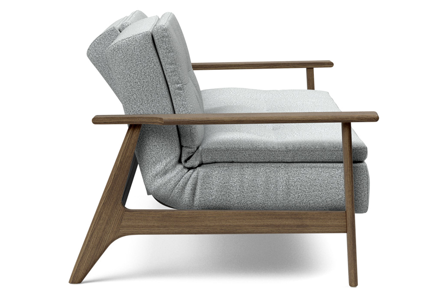 Innovation Living Dublexo Frej Sofa Bed Smoked Oak - 538 Melange Light Gray