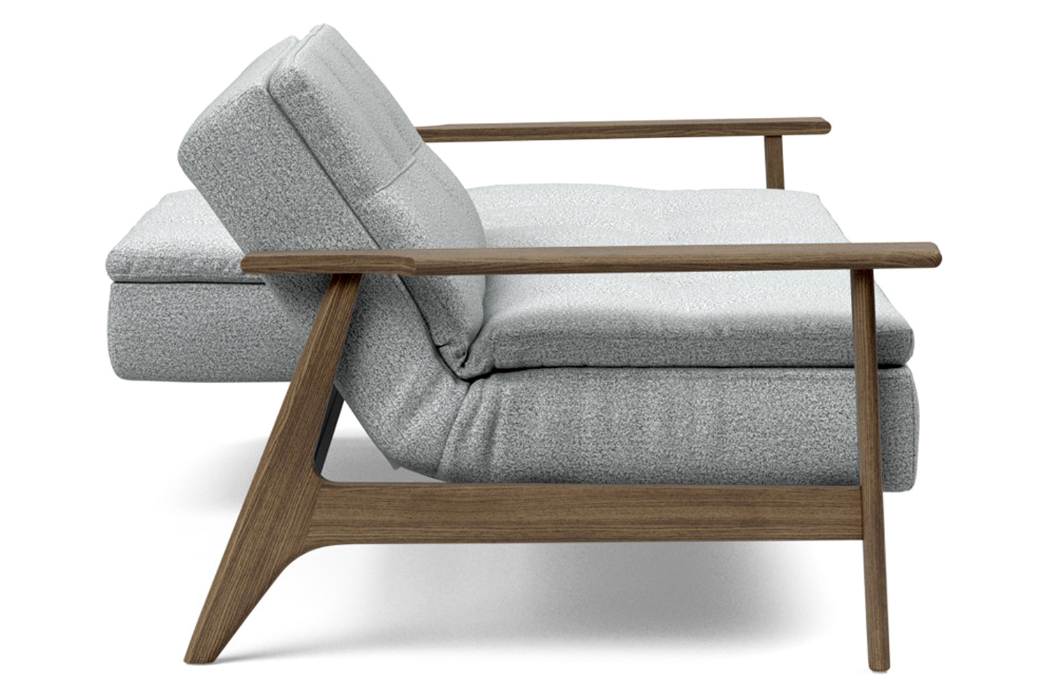 Innovation Living Dublexo Frej Sofa Bed Smoked Oak - 538 Melange Light Gray