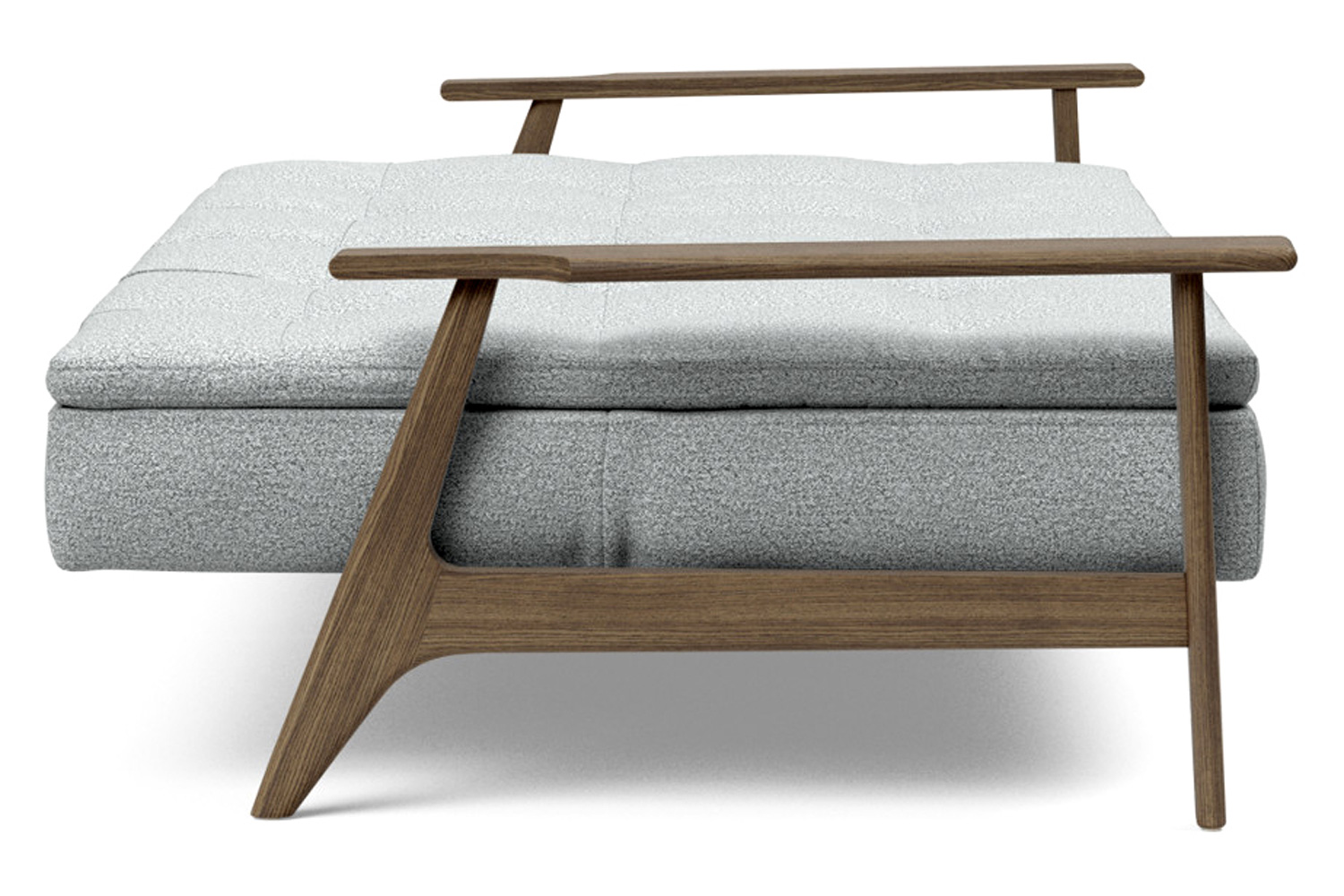 Innovation Living Dublexo Frej Sofa Bed Smoked Oak - 538 Melange Light Gray
