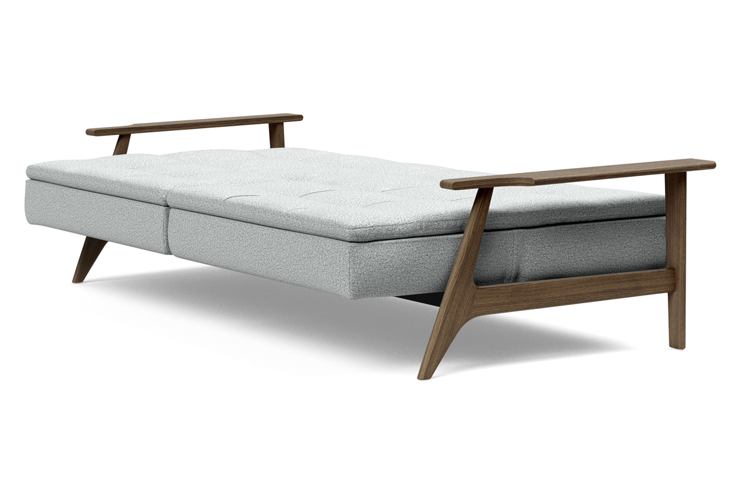 Innovation Living Dublexo Frej Sofa Bed Smoked Oak - 538 Melange Light Gray