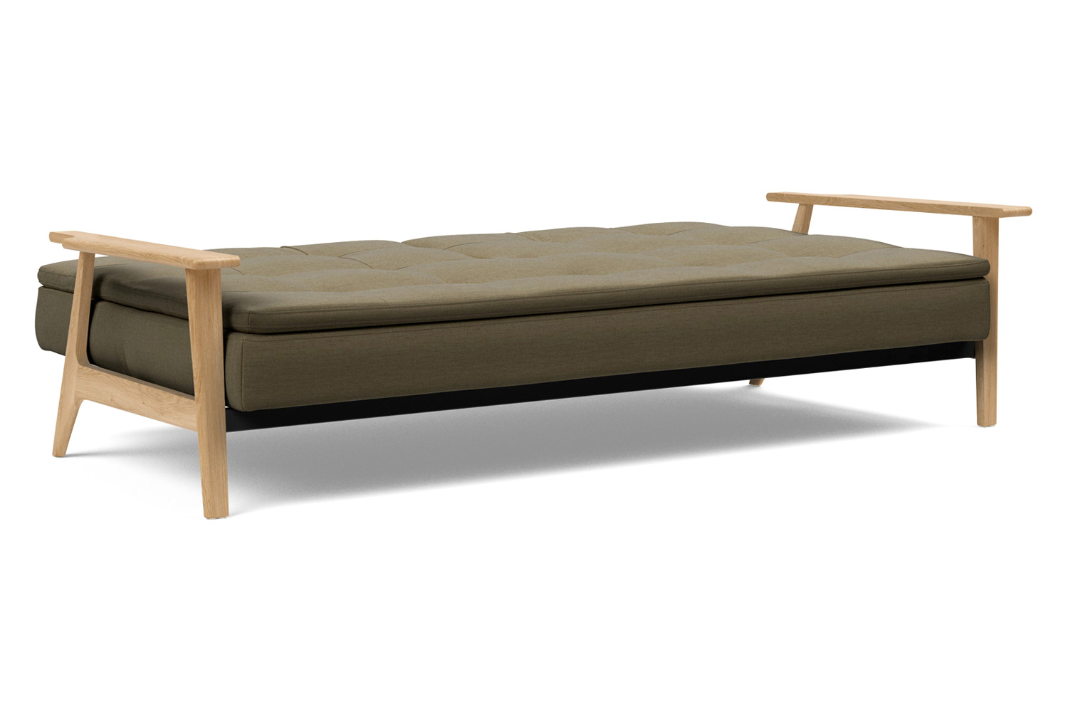 Innovation Living Dublexo Frej Sofa Bed Oak - 575 Vivus Dusty Olive