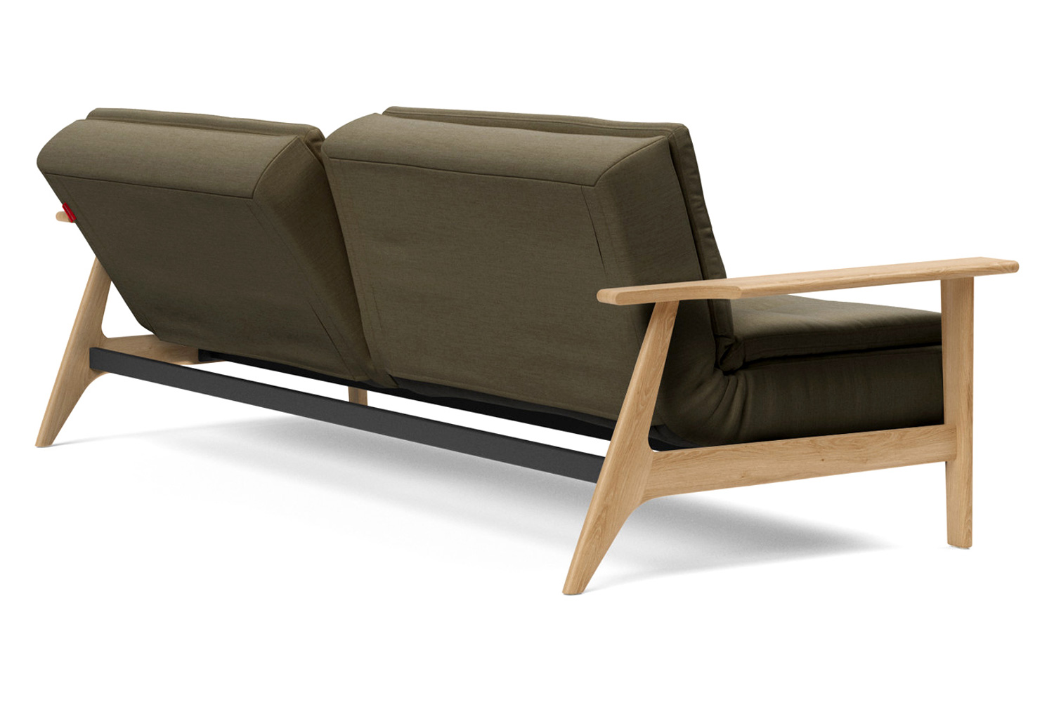Innovation Living Dublexo Frej Sofa Bed Oak - 575 Vivus Dusty Olive