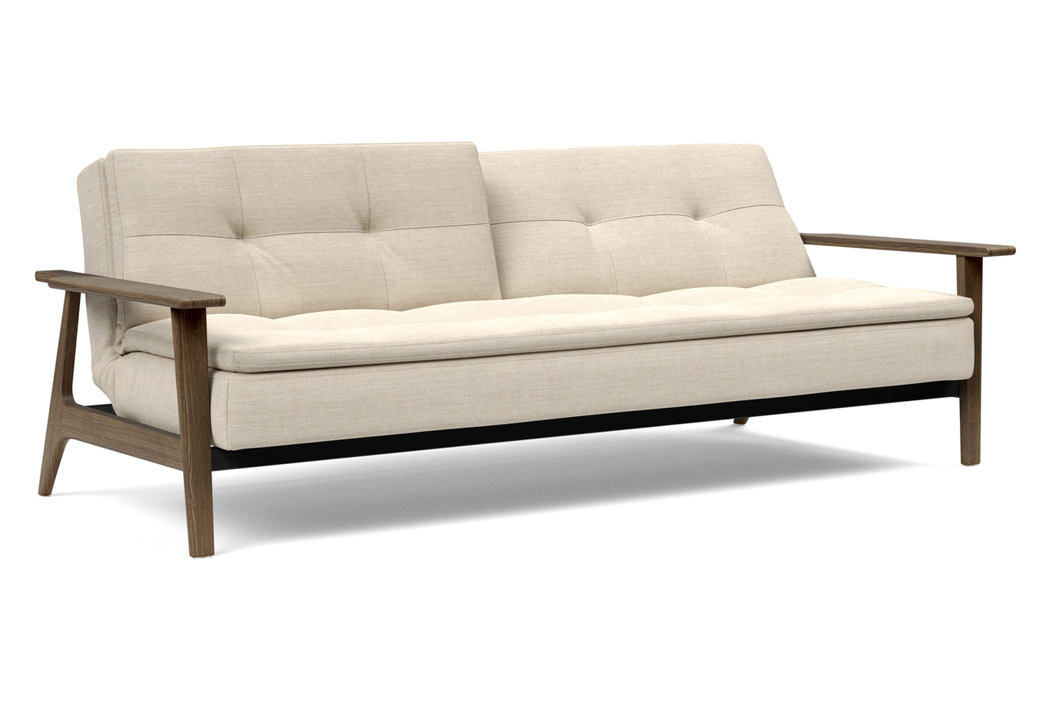Innovation Living Dublexo Frej Sofa Bed Smoked Oak - 586 Phobos Latte