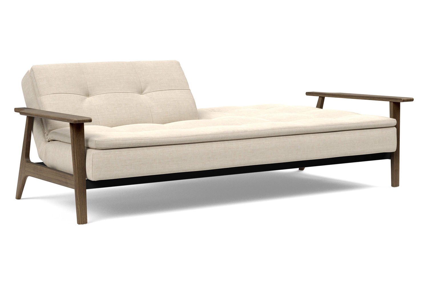 Innovation Living Dublexo Frej Sofa Bed Smoked Oak - 586 Phobos Latte