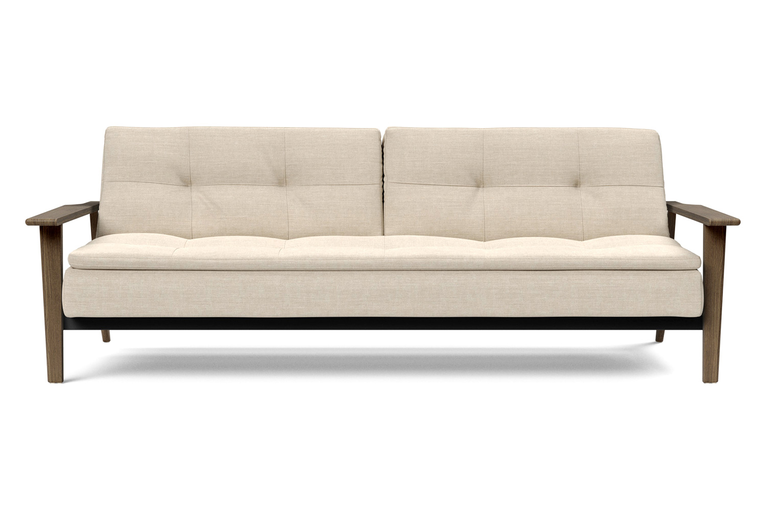Innovation Living Dublexo Frej Sofa Bed Smoked Oak - 586 Phobos Latte