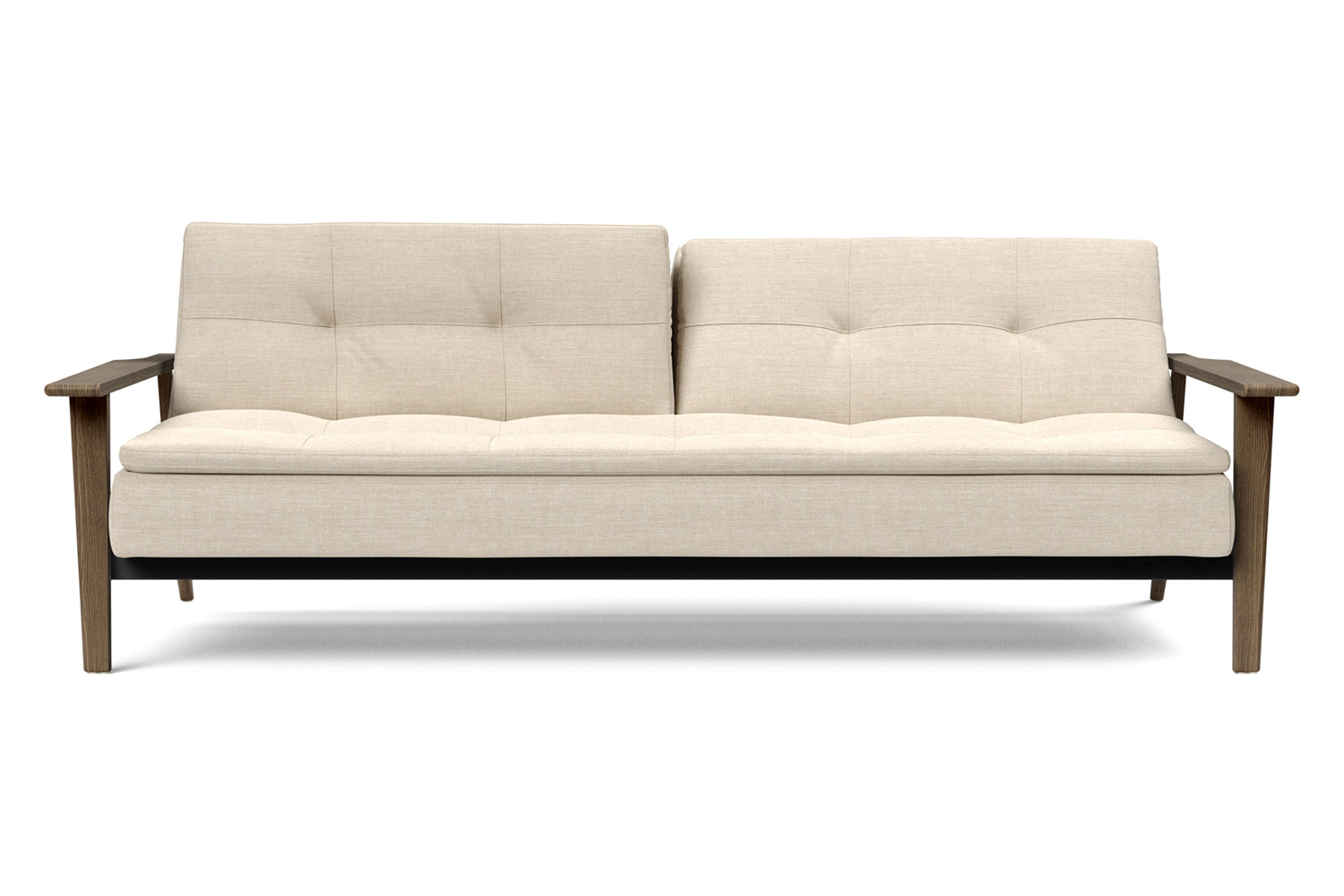 Innovation Living Dublexo Frej Sofa Bed Smoked Oak - 586 Phobos Latte