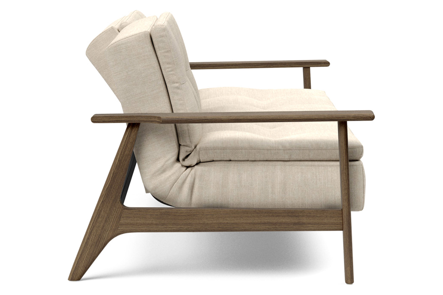 Innovation Living Dublexo Frej Sofa Bed Smoked Oak - 586 Phobos Latte