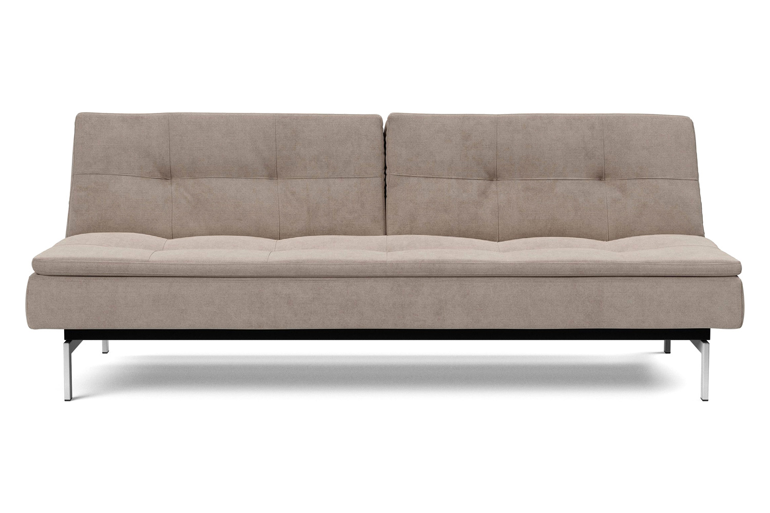 Innovation Living Dublexo Stainless Steel Sofa Bed - 318 Cordufine Beige