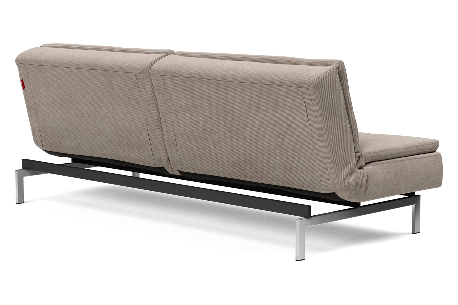 Innovation Living Dublexo Stainless Steel Sofa Bed - 318 Cordufine Beige