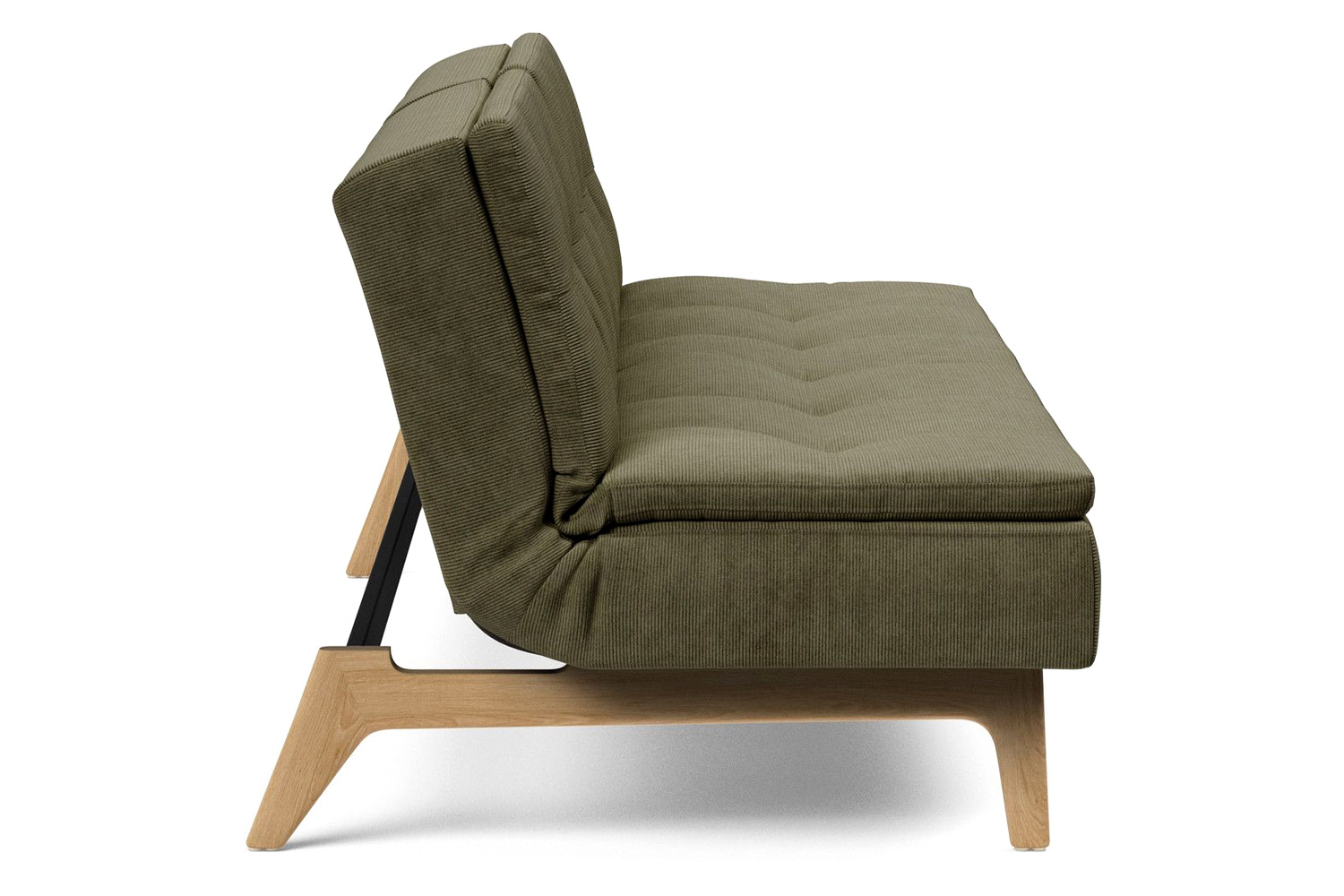 Innovation Living Dublexo Eik Sofa Bed Oak - 316 Cordufine Pine Green