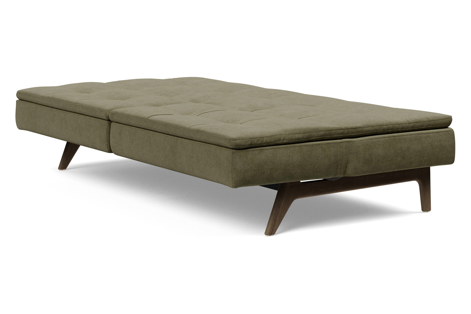Innovation Living Dublexo Eik Sofa Bed Smoked Oak - 316 Cordufine Pine Green