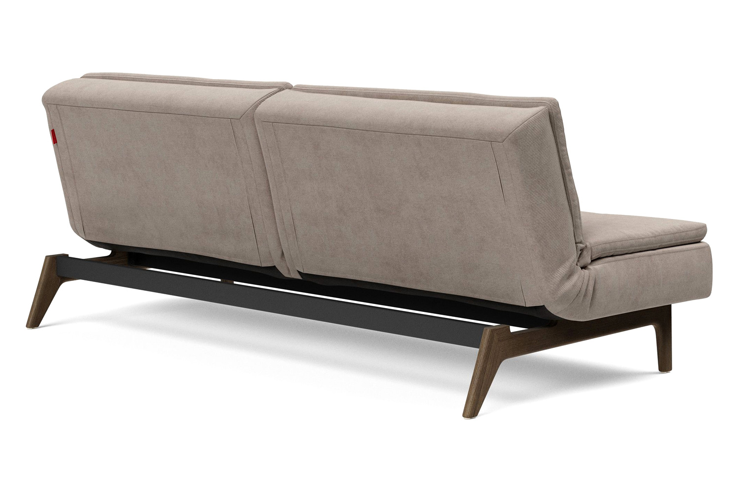 Innovation Living Dublexo Eik Sofa Bed Smoked Oak - 318 Cordufine Beige