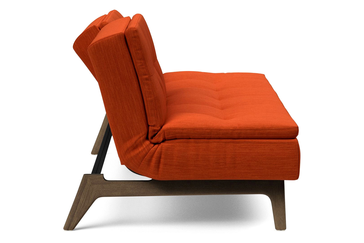 Innovation Living Dublexo Eik Sofa Bed Smoked Oak - 506 Elegance Paprika