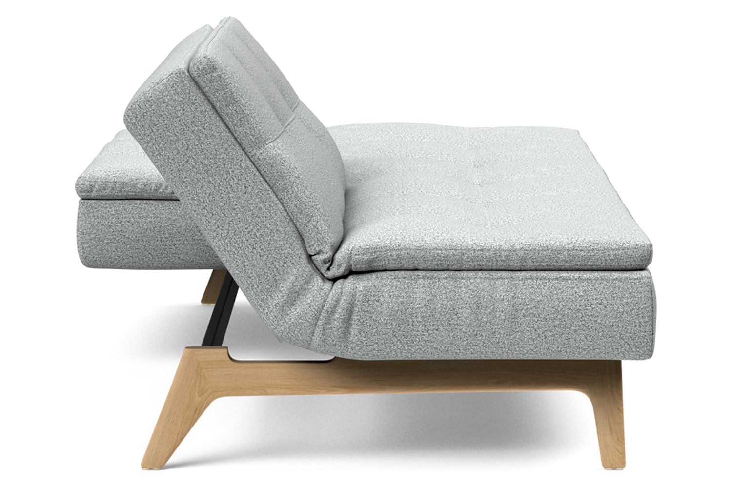 Innovation Living Dublexo Eik Sofa Bed Oak - 538 Melange Light Gray