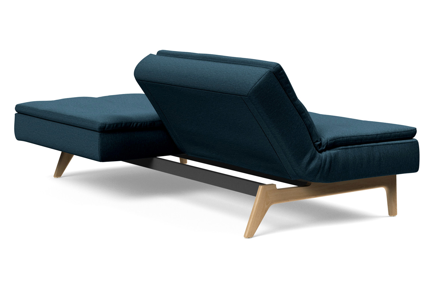 Innovation Living Dublexo Eik Sofa Bed Oak - 580 Argus Navy Blue