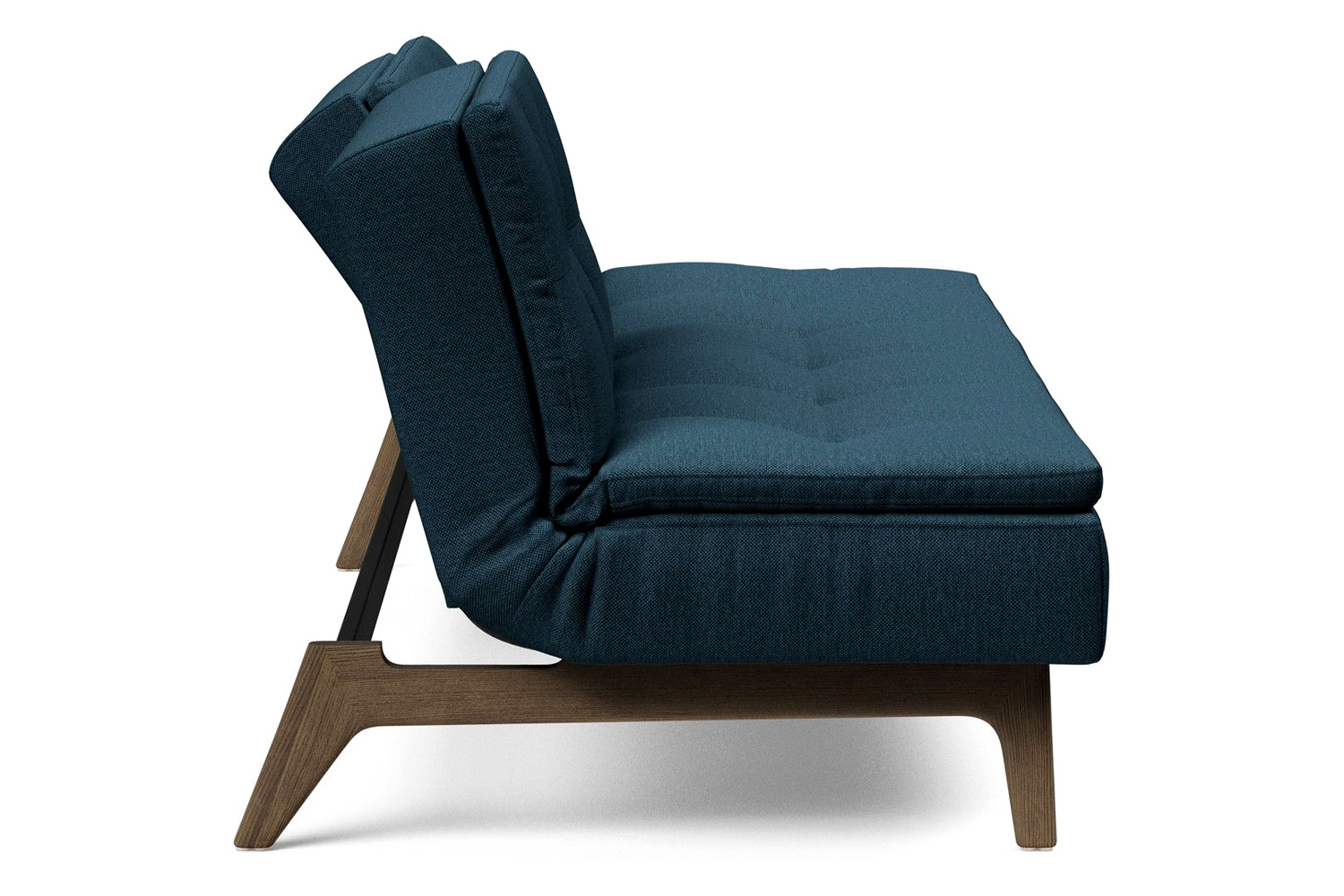 Innovation Living Dublexo Eik Sofa Bed Smoked Oak - 580 Argus Navy Blue
