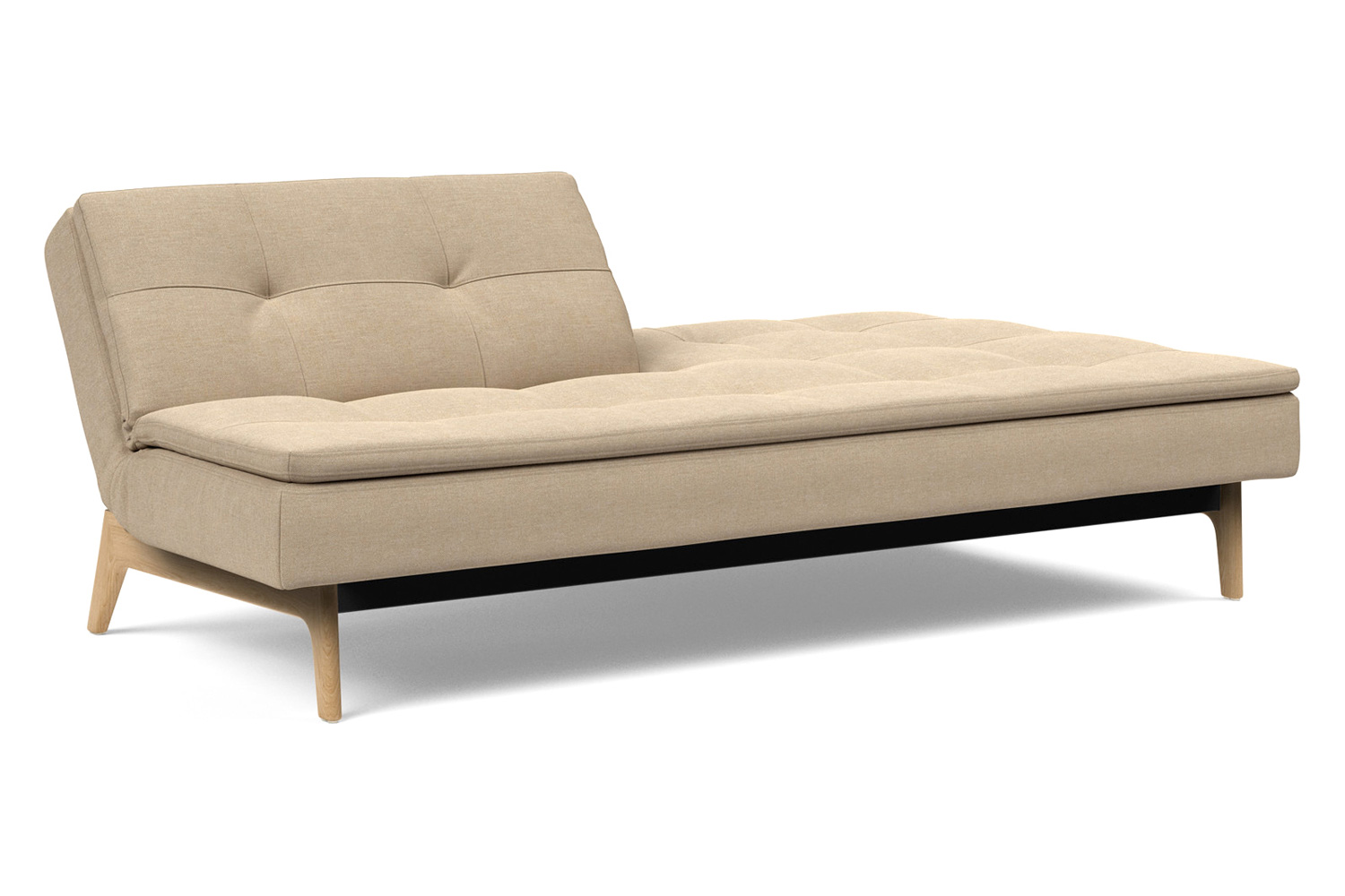 Innovation Living Dublexo Eik Sofa Bed Oak - 587 Phobos Mocha