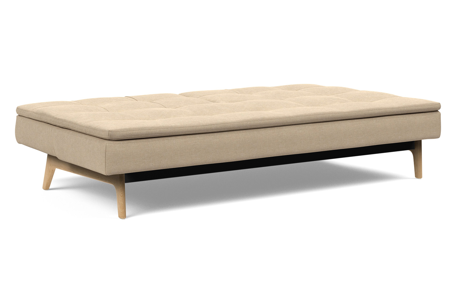 Innovation Living Dublexo Eik Sofa Bed Oak - 587 Phobos Mocha