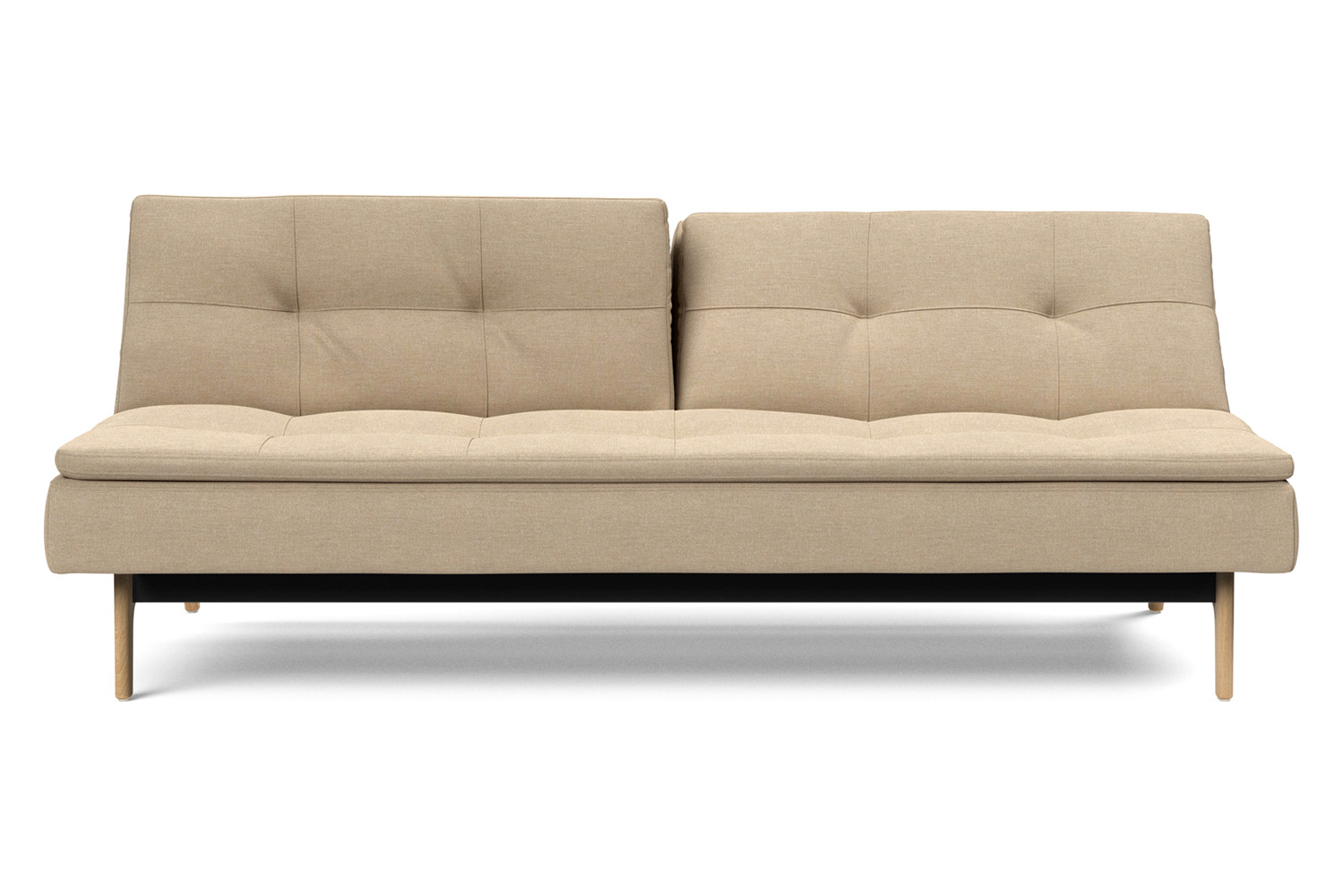 Innovation Living Dublexo Eik Sofa Bed Oak - 587 Phobos Mocha
