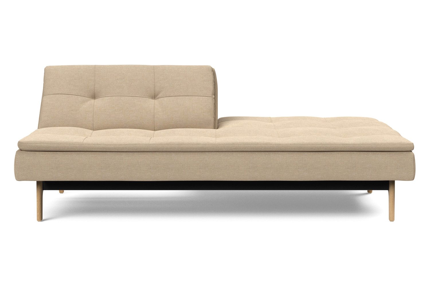 Innovation Living Dublexo Eik Sofa Bed Oak - 587 Phobos Mocha
