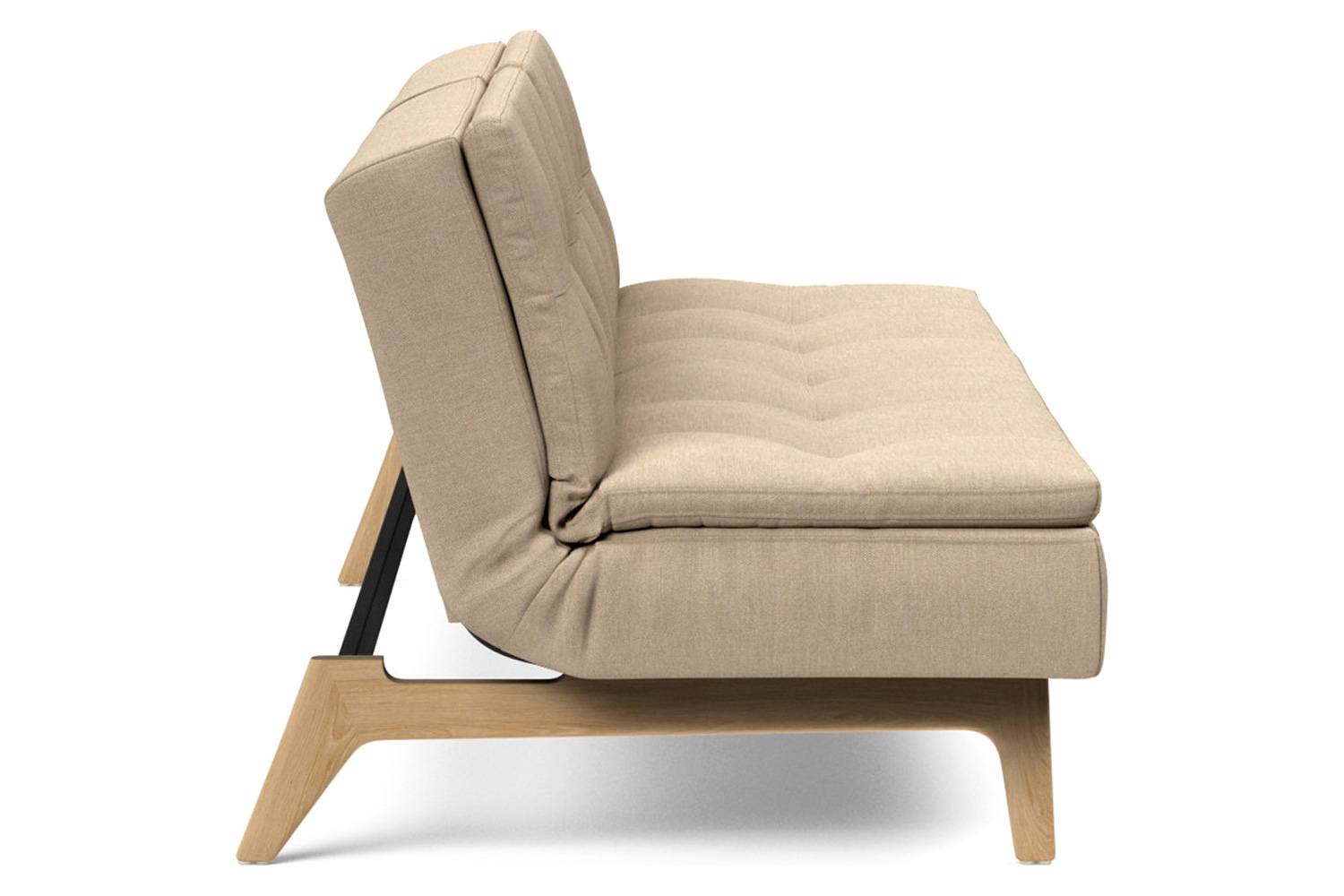 Innovation Living Dublexo Eik Sofa Bed Oak - 587 Phobos Mocha