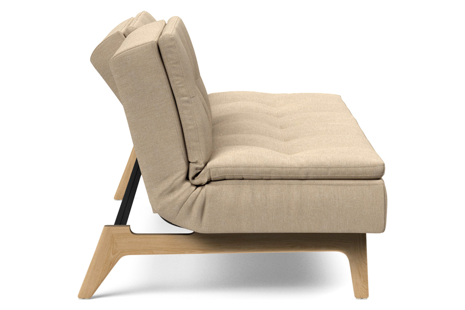 Innovation Living Dublexo Eik Sofa Bed Oak - 587 Phobos Mocha